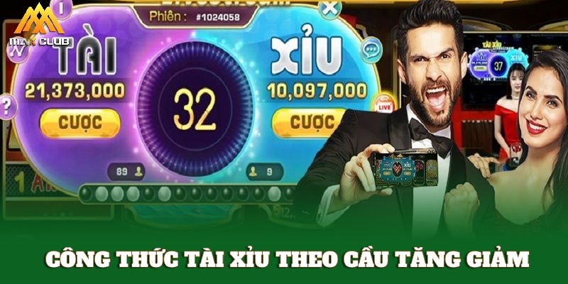 Tham khảo công thức Tài Xỉu theo cầu tăng giảm