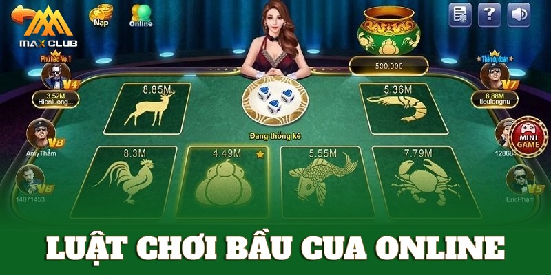 Luật chơi game bầu cua online